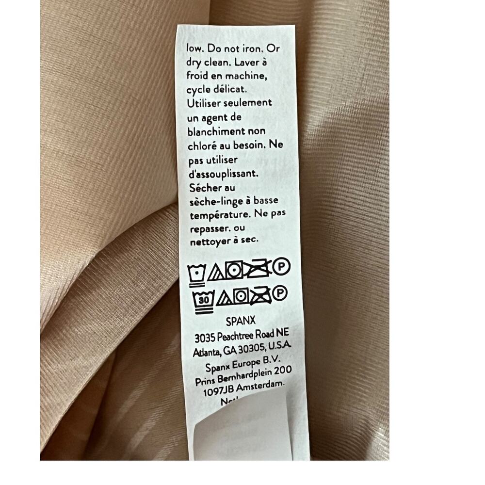 Spanx Bodysuit 10235R Thinstincts 2.0 open bust mid thigh size 1X - Picture 7 of 7